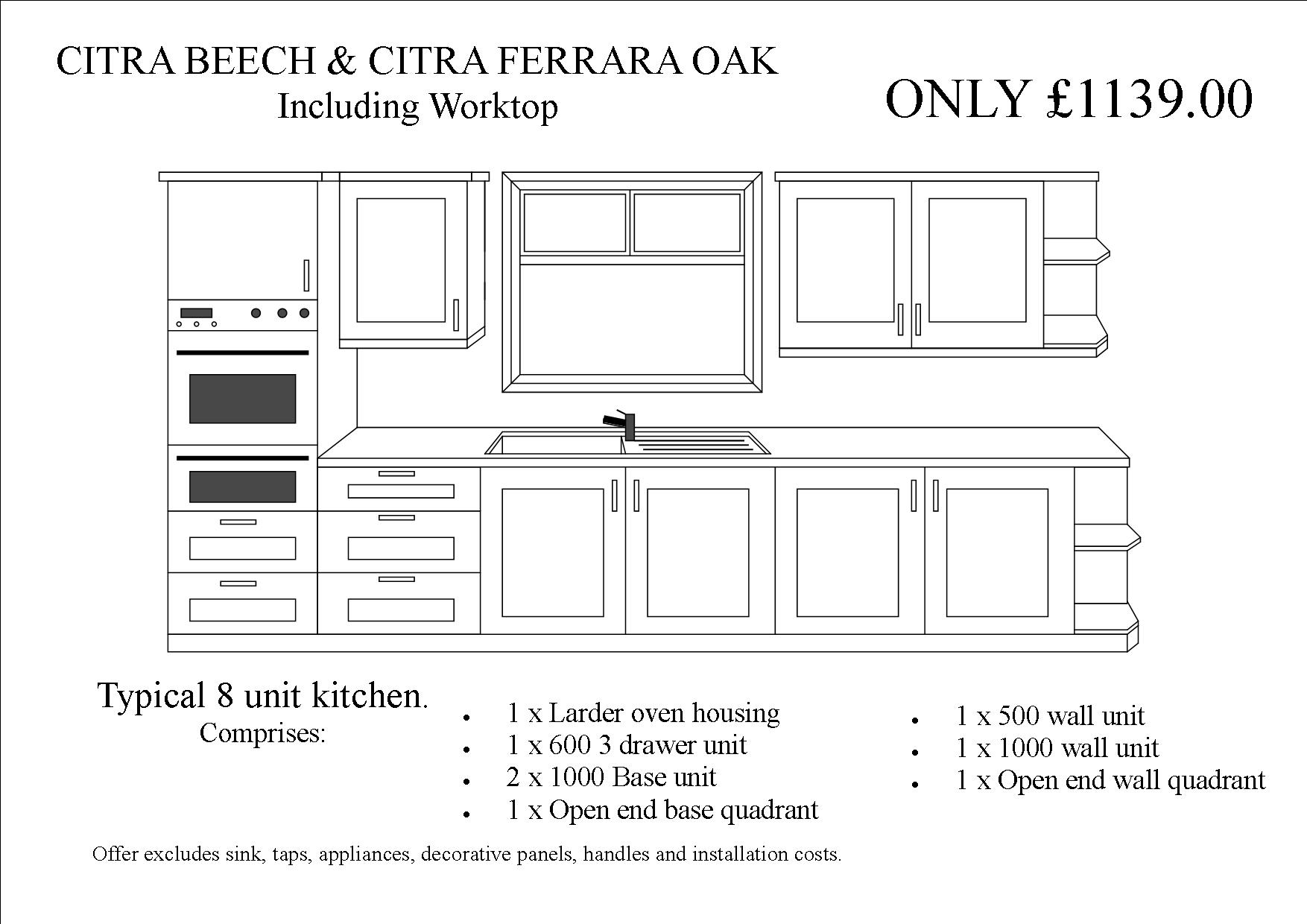 CITRA BEECH 8 UNIT EXAMPLE